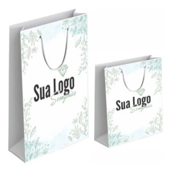 1000 Sacolas De Papel Personalizada