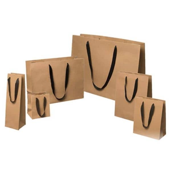 50 Unidades Sacola De Papel Personalizada 23x34x11