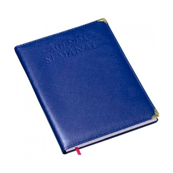 Agenda Semanal de Mesa Personalizada