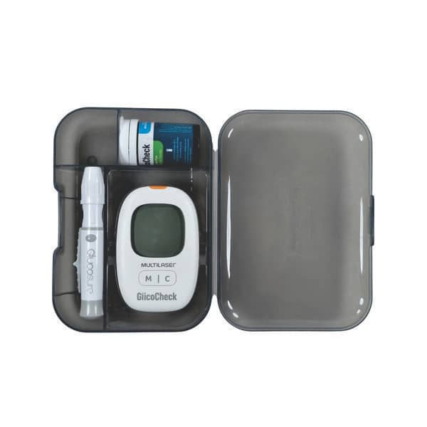 Aparelho Medir Diabetes Glicose 50 Tiras c/ Lancetas