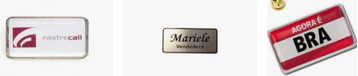 Botton Retangular Personalizado