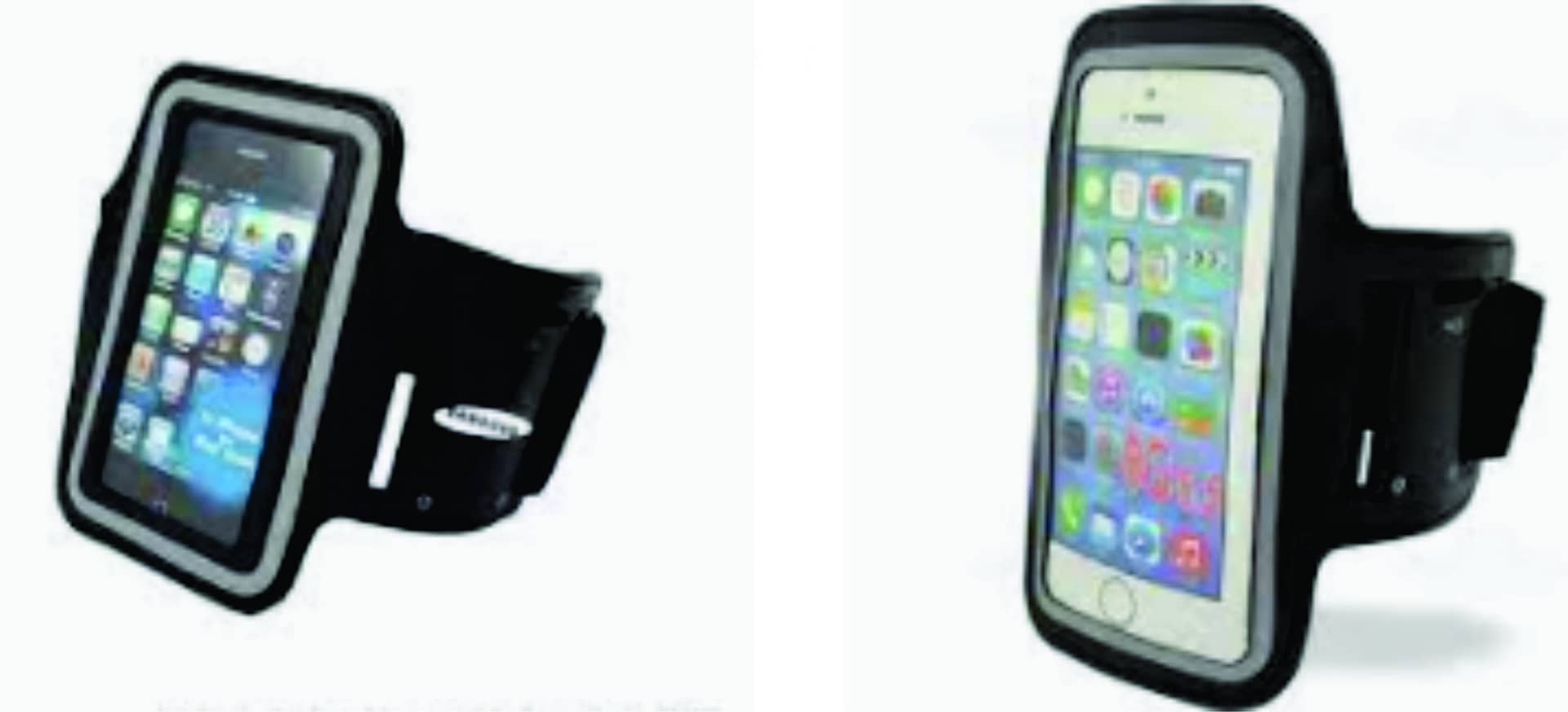 Braçadeira para Celular Personalizada Preta