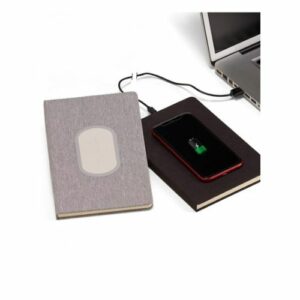 Caderno com Carregador Power Bank Personalizado
