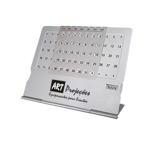 Calendário de Mesa Personalizado Permanente