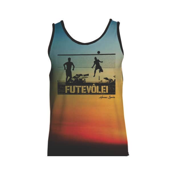 Camiseta Regata Futevôlei Premium Personalizada
