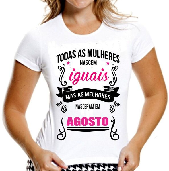 Camisetas personalizadas para aniversário