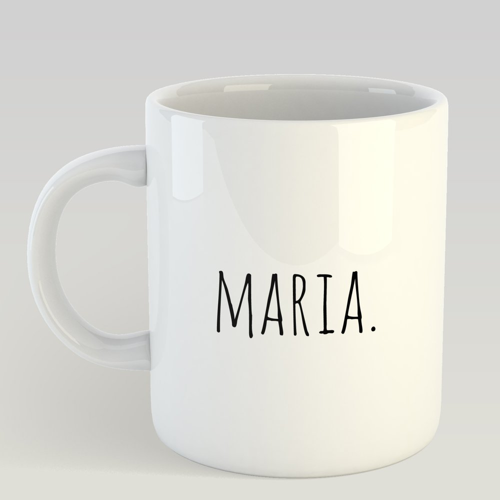 Canecas personalizadas com nome
