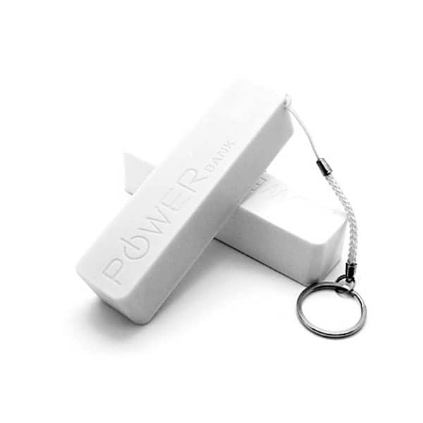 Carregador de Celular Power Bank Branco