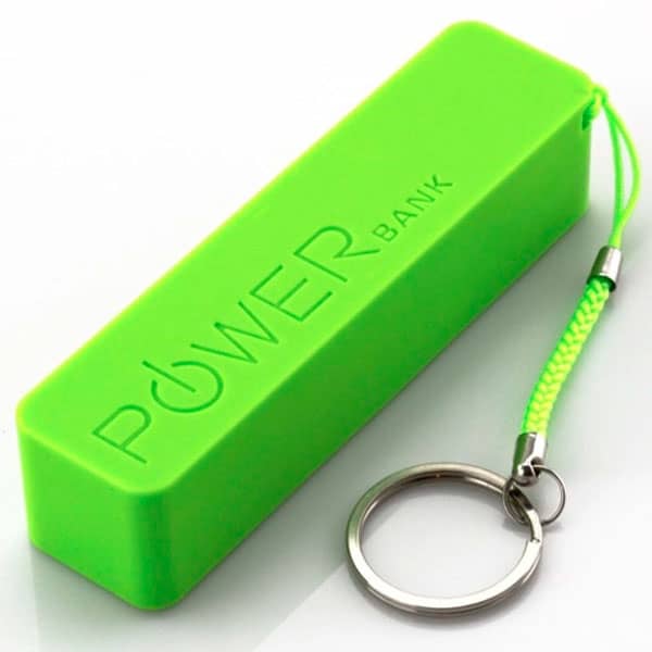 Carregador de Celular Power Bank Verde