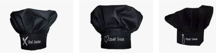 Chapéu de Chef de Cozinha Personalizado