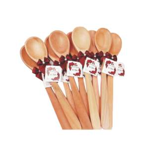 Colher de Pau Lembrancinha Marsala Chá de Panela