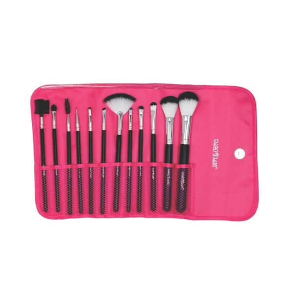 Conjunto de Pincéis de Maquiagem com Case