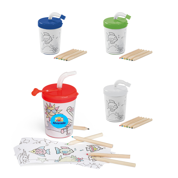 Copo Infantil com Tampa Personalizado