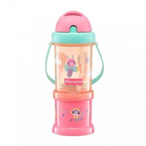 Copo com canudo infantil