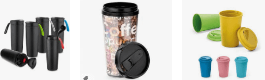 Copo para viagem personalizado para brindes