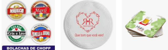 Descanso de Copo Personalizado