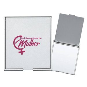 Espelho quadrado personalizado para brindes