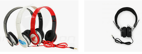 Fone de ouvido customizado