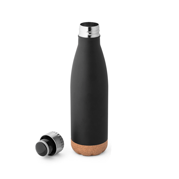 Garrafa Preta em Inox