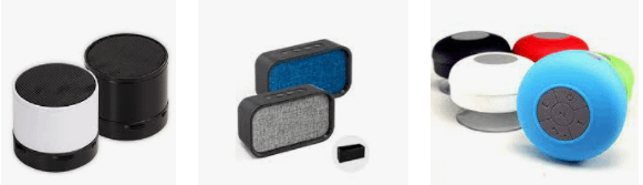 Mini caixa de som Bluetooth para brinde