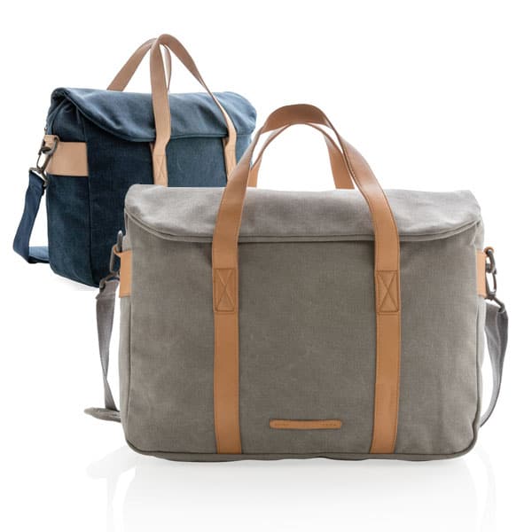 Mala Executiva em Lona Acabamento em Sintético