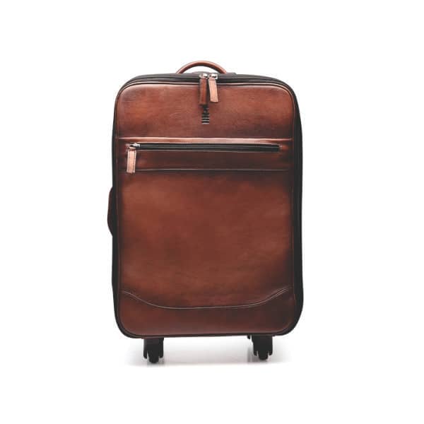 Mala de Viagem Pequena em Couro Personalizada