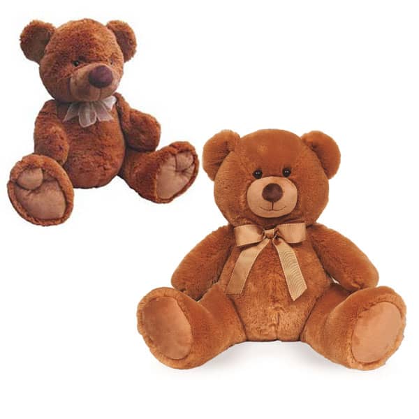 Mascote de Pelúcia Urso Marrom