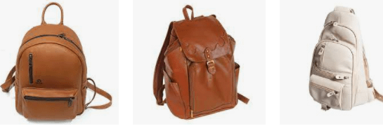 Mochila Couro Personalizada Feminina