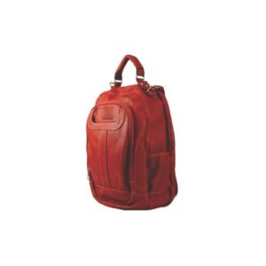 Mochila com Placa em Couro Sintético