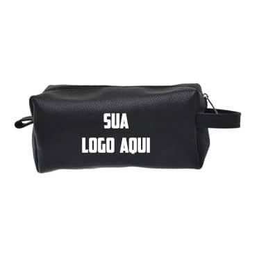 Necessaire Masculina de Couro Personalizada