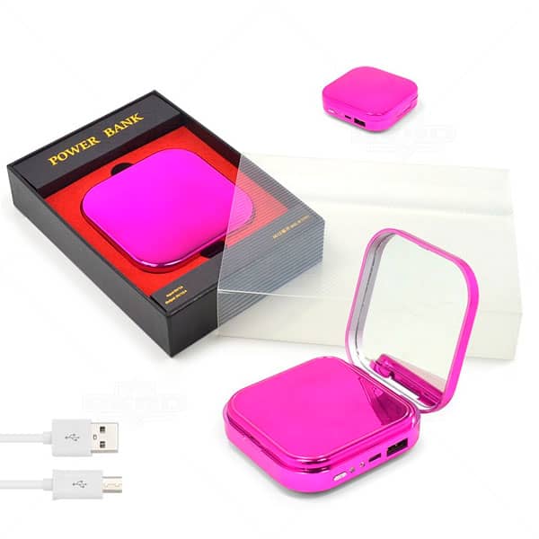 Power Bank com Espelho