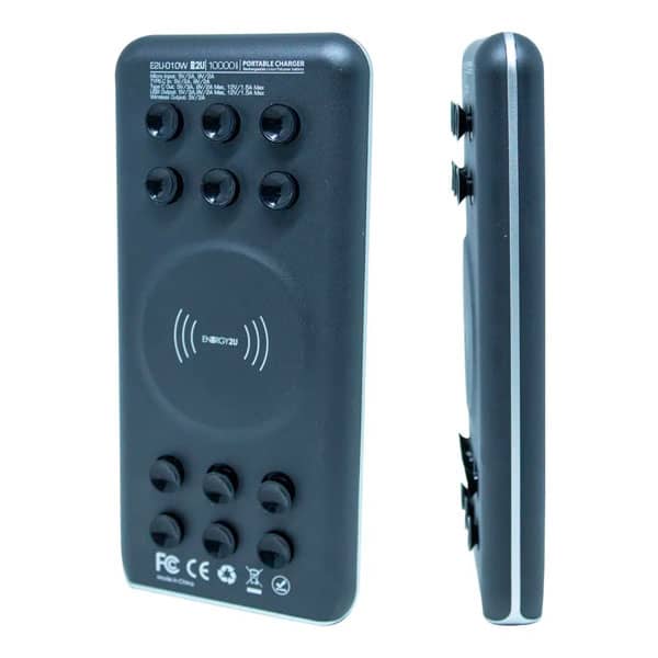 Power Bank com Ventosa