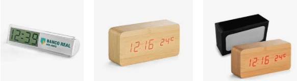 Relogio de Mesa Personalizado Digital