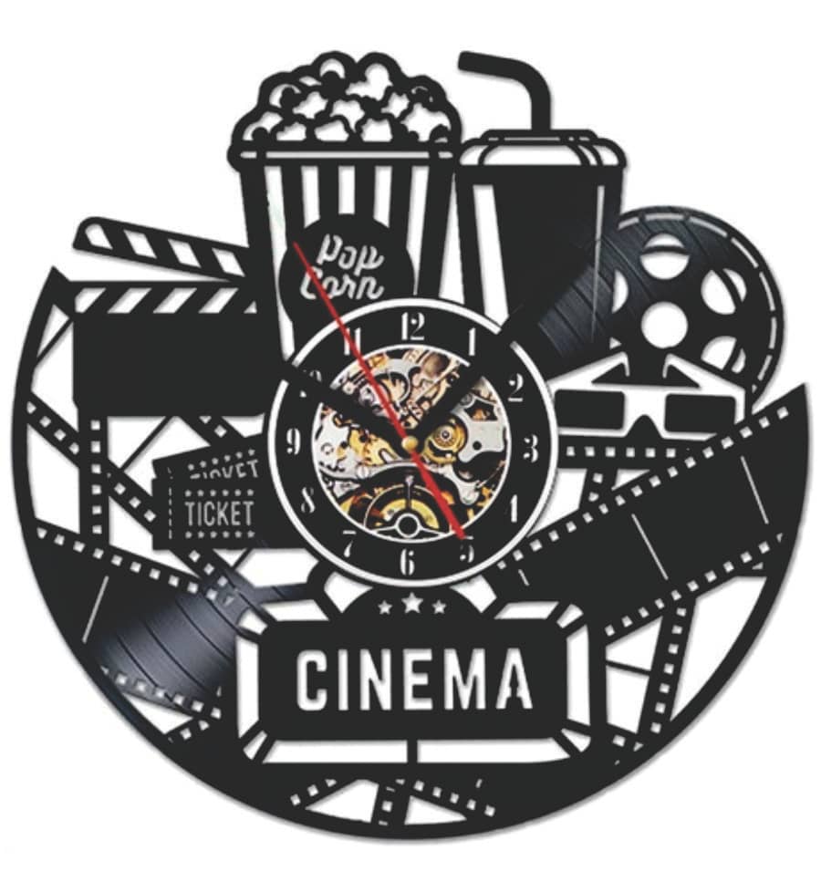 Relógio de Parede Cinema