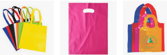 Sacola Alças Coloridas