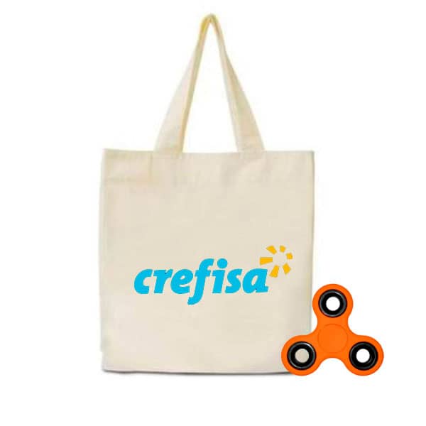 Sacola Ecológica e Spinner