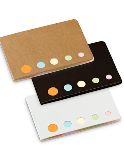 Bloco de notas personalizado com post it
