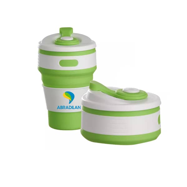 Copo Sanfonado Silicone Personalizado