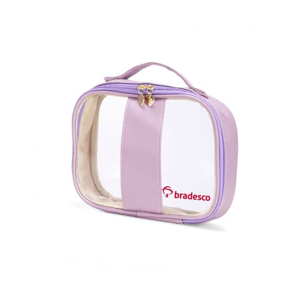 Necessaire Plástico Transparente Personalizada
