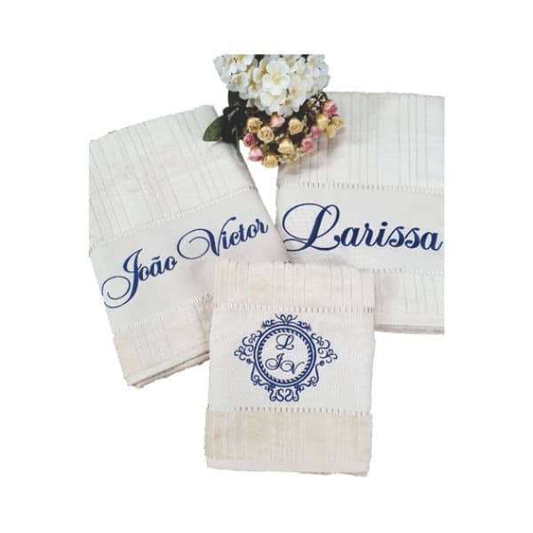 Toalhas de Banho Personalizadas para Casal